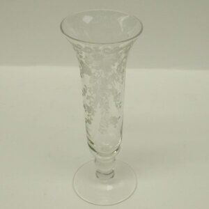 Cambridge Elegant Glass Crystal CHANTILLY 6 Inch High Flower Bud Vase
